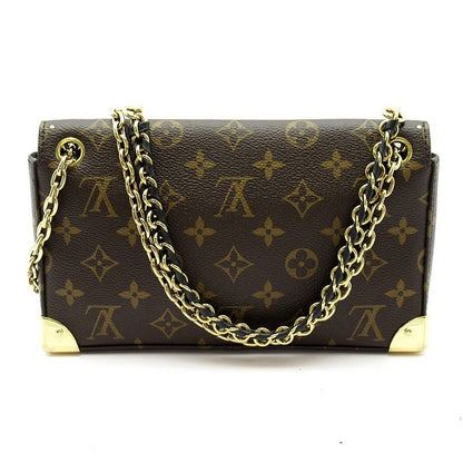 Louis Vuitton Tranqui Monogram Shoulder Bag Brown