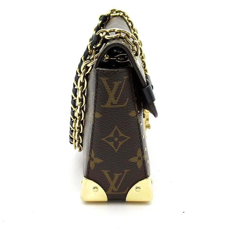 Louis Vuitton Tranqui Monogram Shoulder Bag Brown