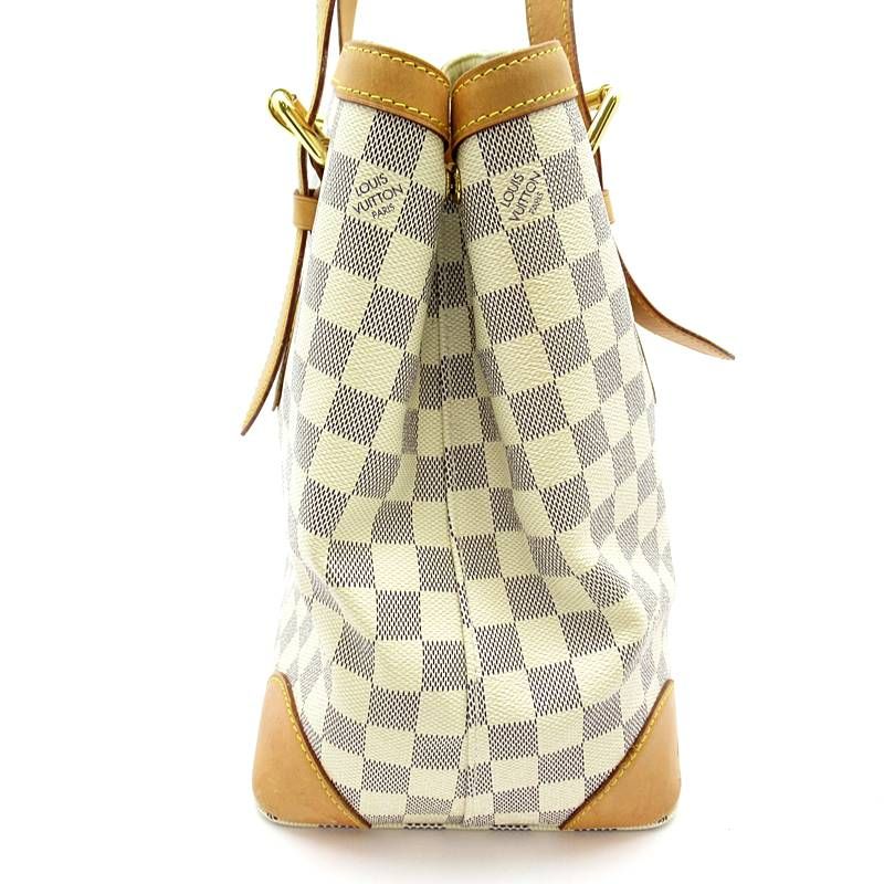 Louis Vuitton Hampstead MM Damier Azur Handbag
