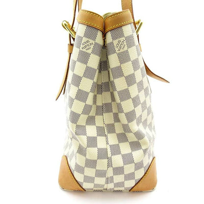 Louis Vuitton Hampstead MM Damier Azur Handbag
