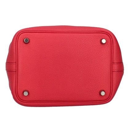 Hermes Picotin Lock PM Taurillon Clemence Handbag Rose Extreme