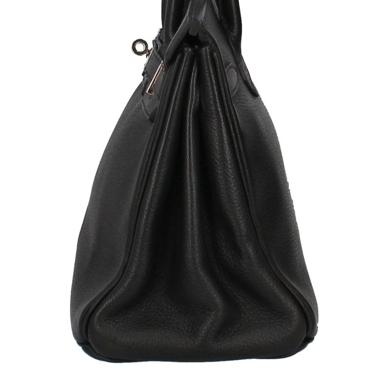 Hermes Birkin 30 Togo Handbag Black
