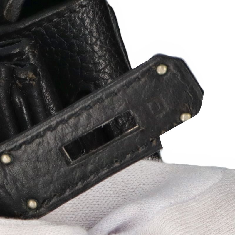 Hermes Birkin 30 Togo Handbag Black