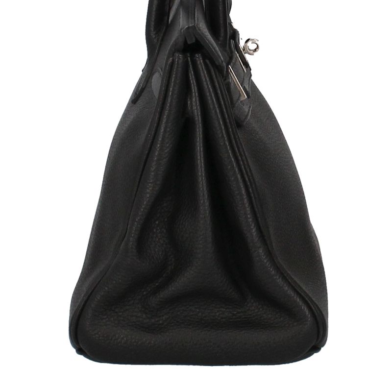 Hermes Birkin 30 Togo Handbag Black