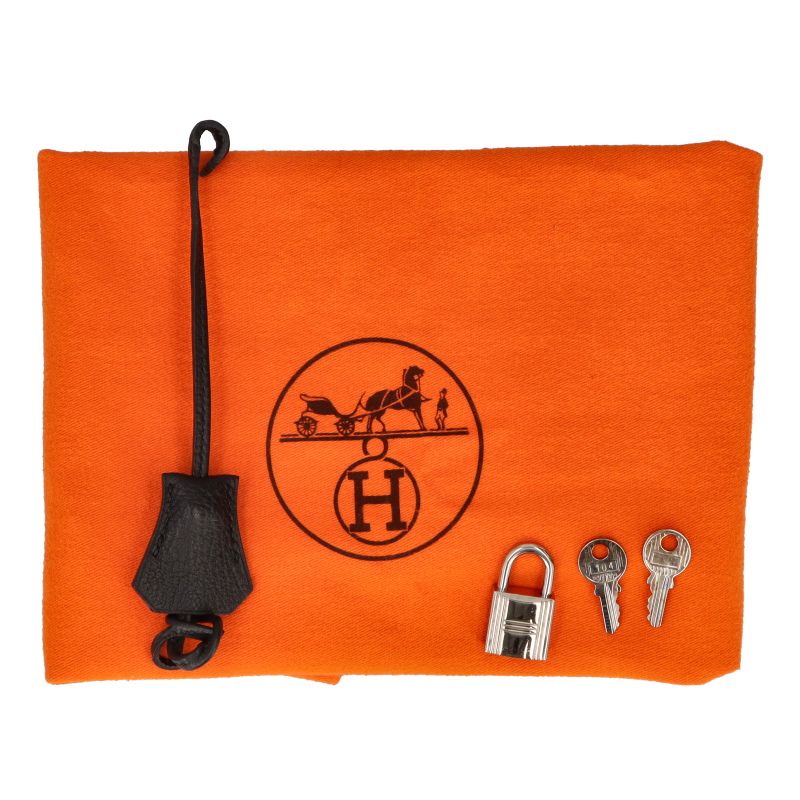 Hermes Birkin 30 Togo Handbag Black