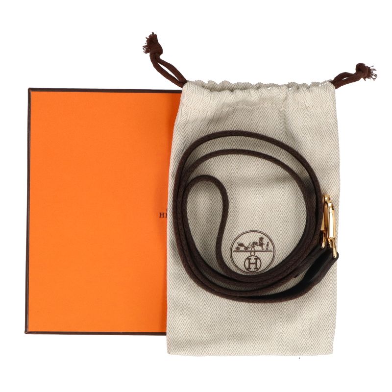 Hermes Evelyne TPM Amazon Taurillon Clemence Shoulder Bag Noir Black