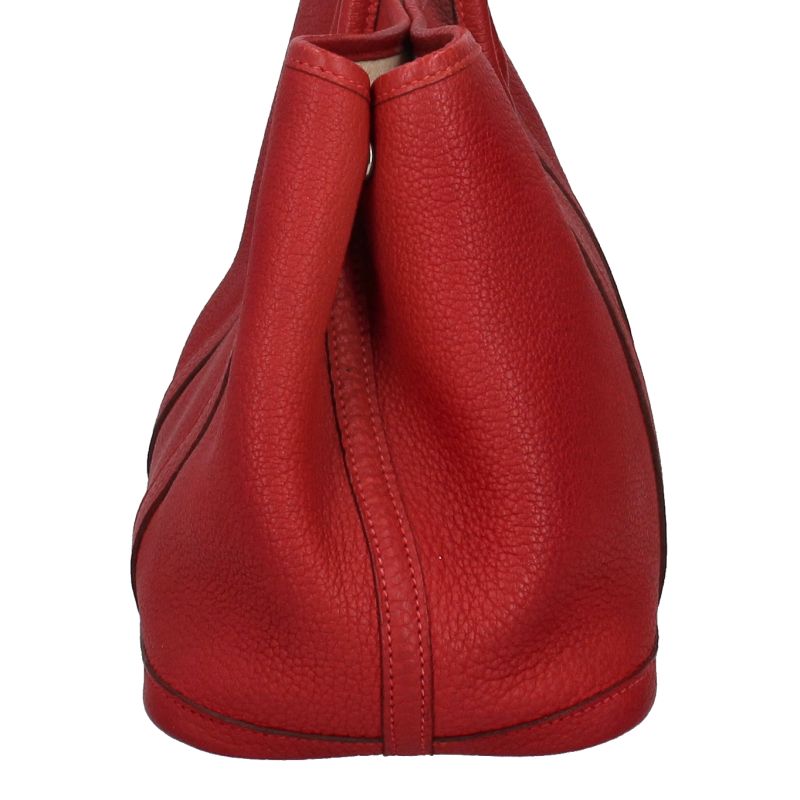 Hermes Garden Party 30 Negonda Tote Red
