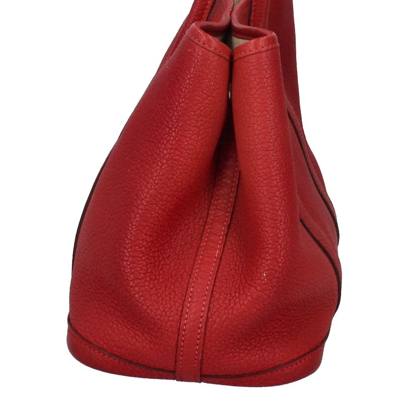 Hermes Garden Party 30 Negonda Tote Red