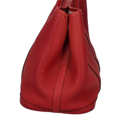 Hermes Garden Party 30 Negonda Tote Red