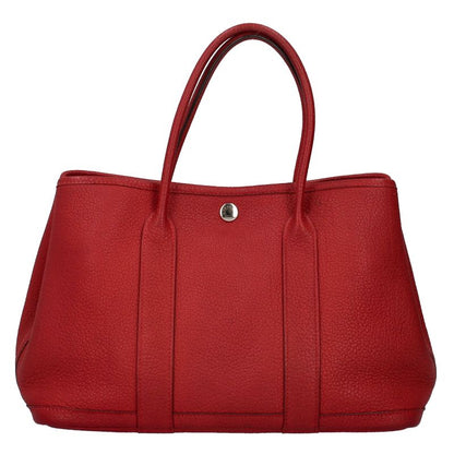 Hermes Garden Party 30 Negonda Tote Red