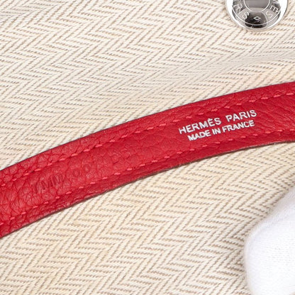 Hermes Garden Party 30 Negonda Tote Red