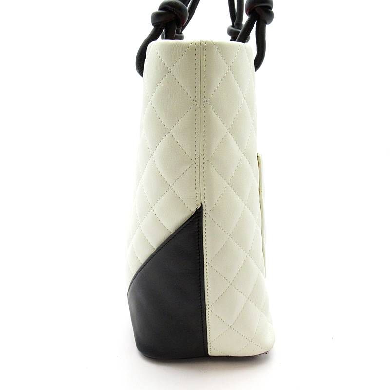 Chanel Cambon White Black