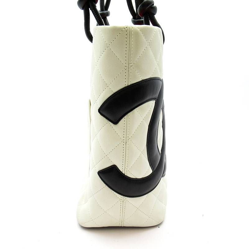 Chanel Cambon White Black