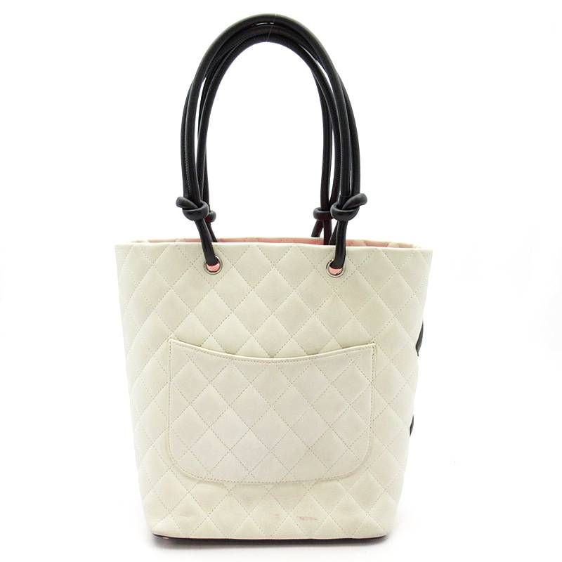 Chanel Cambon White Black