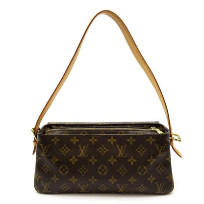 Louis Vuitton Viva-Cite MM Monogram Shoulder Bag Brown