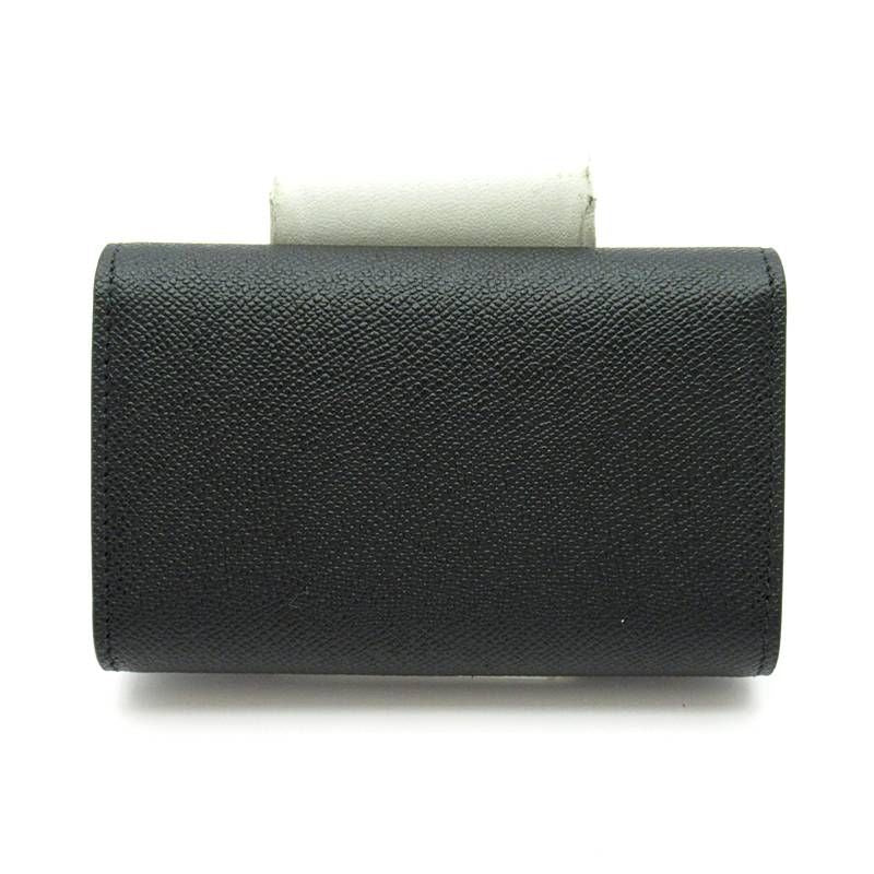 Bvlgari Man Key Holder Grain Calf Black