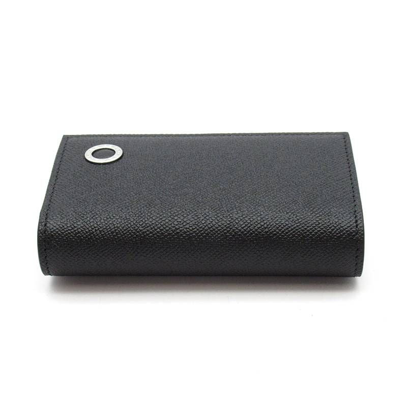 Bvlgari Man Key Holder Grain Calf Black