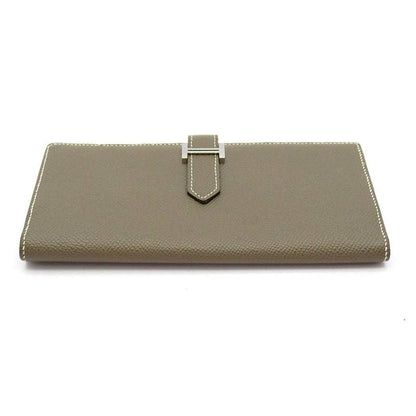 Hermes Bearn Souffle Veau Epsom Etoupe Shoulder Bag