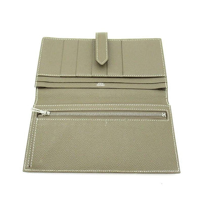 Hermes Bearn Souffle Veau Epsom Etoupe Shoulder Bag