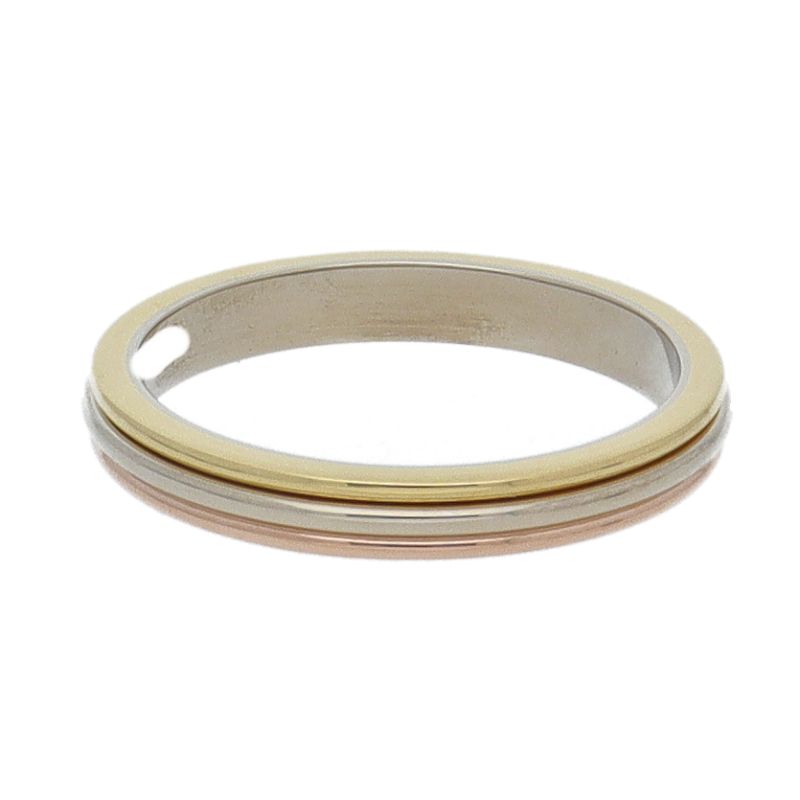 Cartier Three Gold Wedding Ring 18K Colors