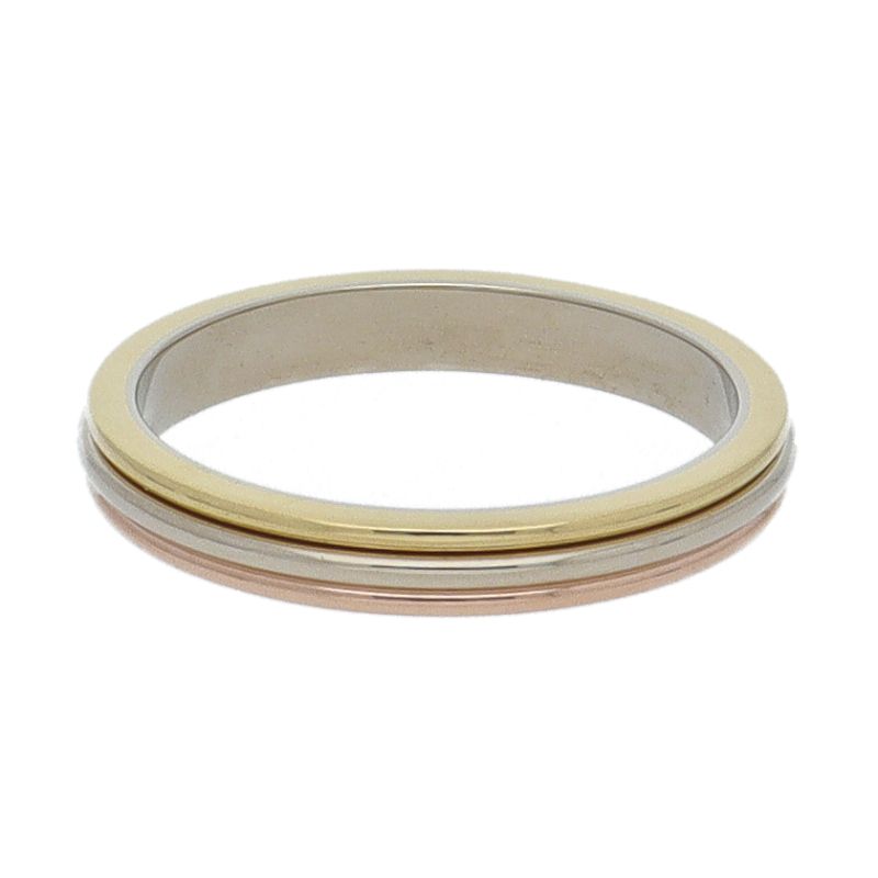 Cartier Three Gold Wedding Ring 18K Colors