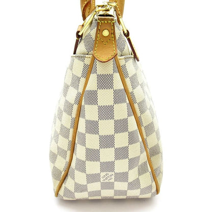 Louis Vuitton Figheri PM Damier Azur Tote White