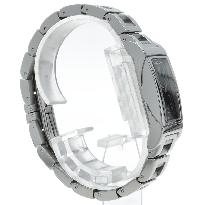 Bvlgari Rettangolo Watch Box SS Black