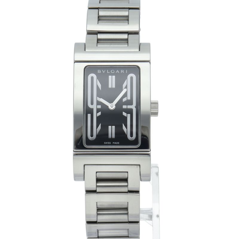 Bvlgari Rettangolo Watch Box SS Black