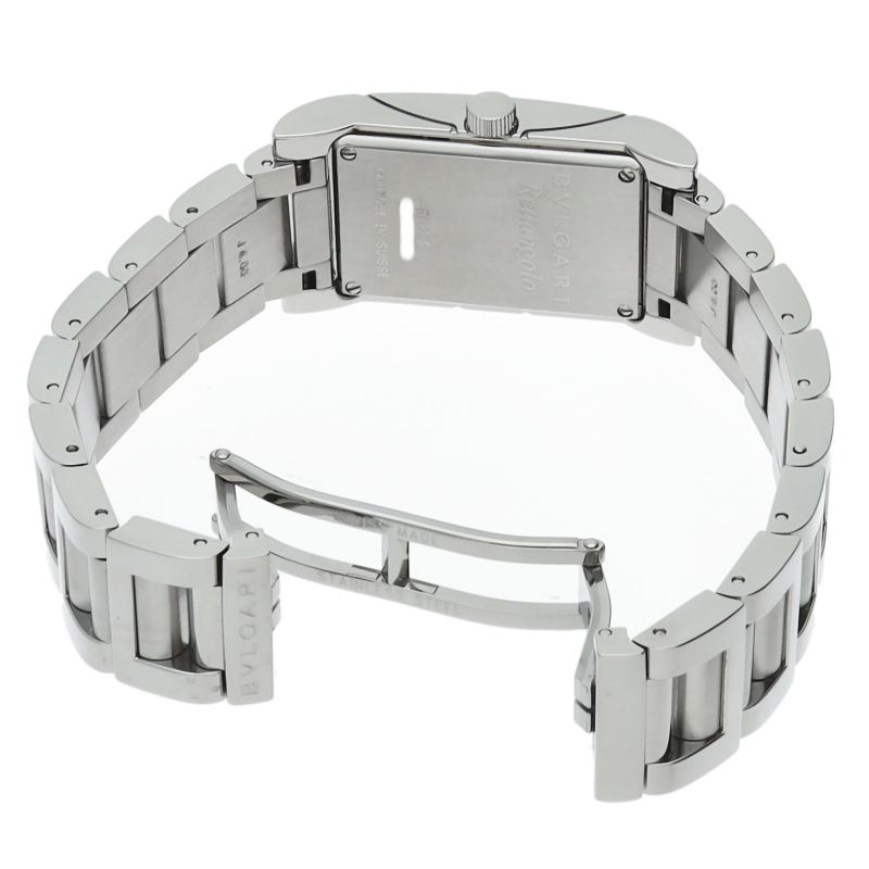Bvlgari Rettangolo Watch Box SS Black