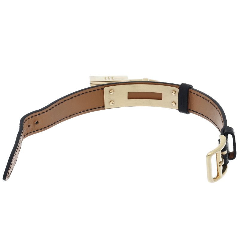 Hermes Kelly Watch Leather White