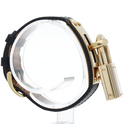 Hermes Kelly Watch Leather White