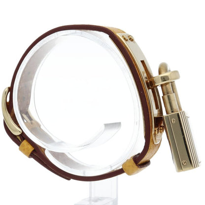 Hermes Kelly Watch Leather White