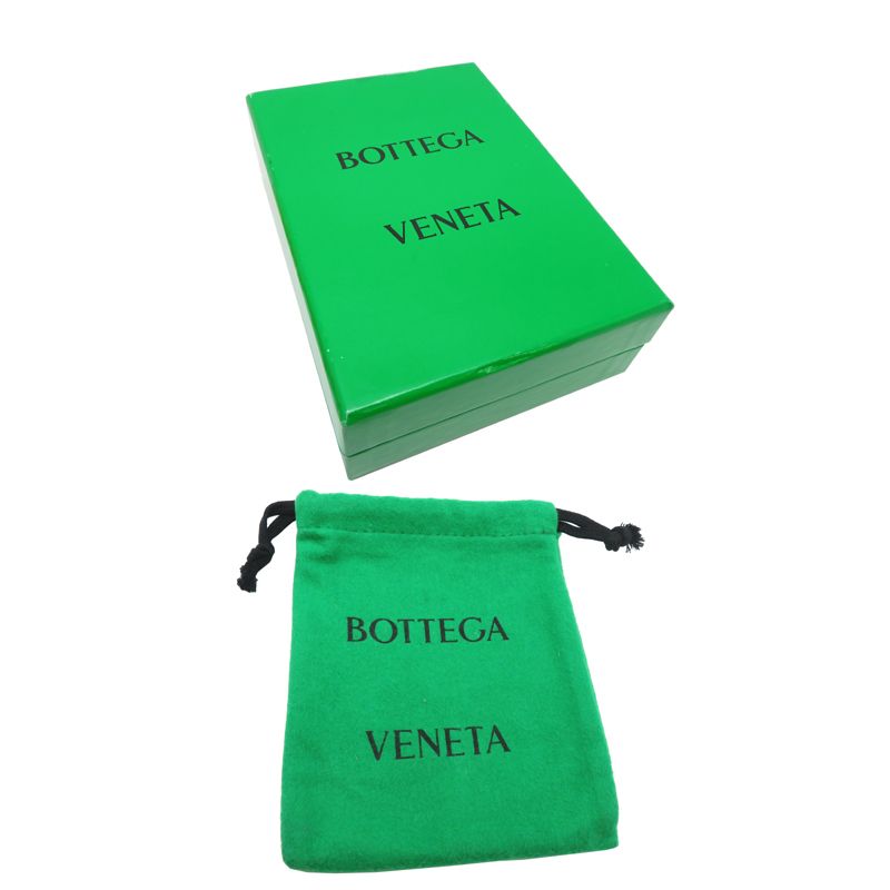 Bottega Veneta Bifold Wallet Leather Green Yellowgreen