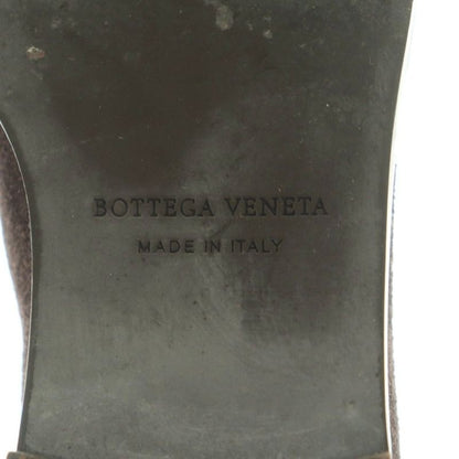 Bottega Veneta Long Boots Flat Heel Suede 36.5 Dark Purple