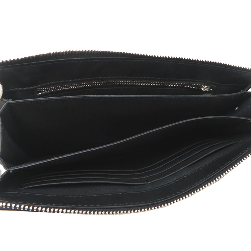 Fendi Clutch Leather Black