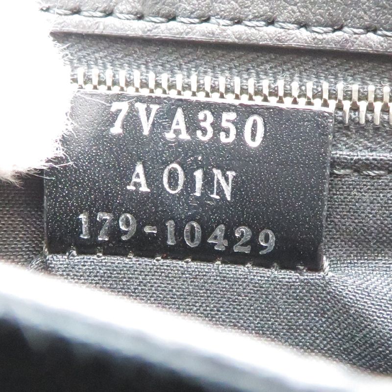 Fendi Clutch Leather Black