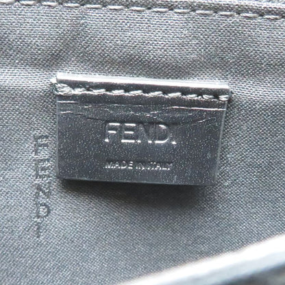 Fendi Clutch Leather Black