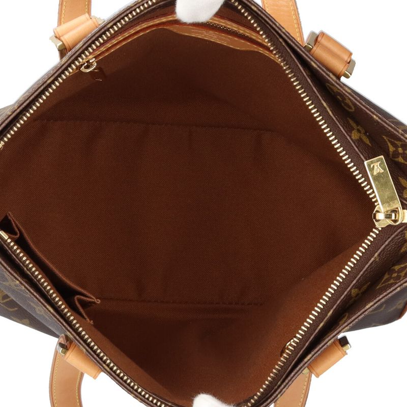 Louis Vuitton Cavapiano Monogram Shoulder Bag Canvas Brown Model