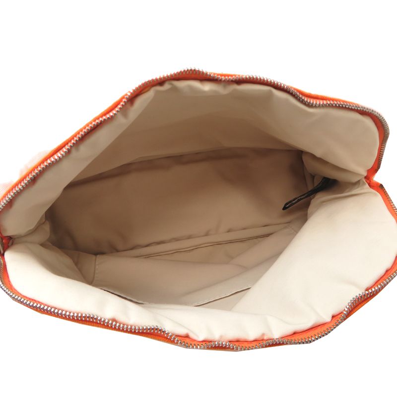 Hermes Pouch Leather Canvas