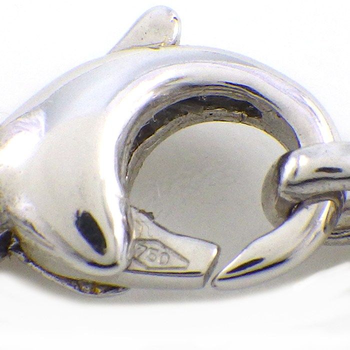Bvlgari Necklace B-zero One Spiral Logo 18K White Gold