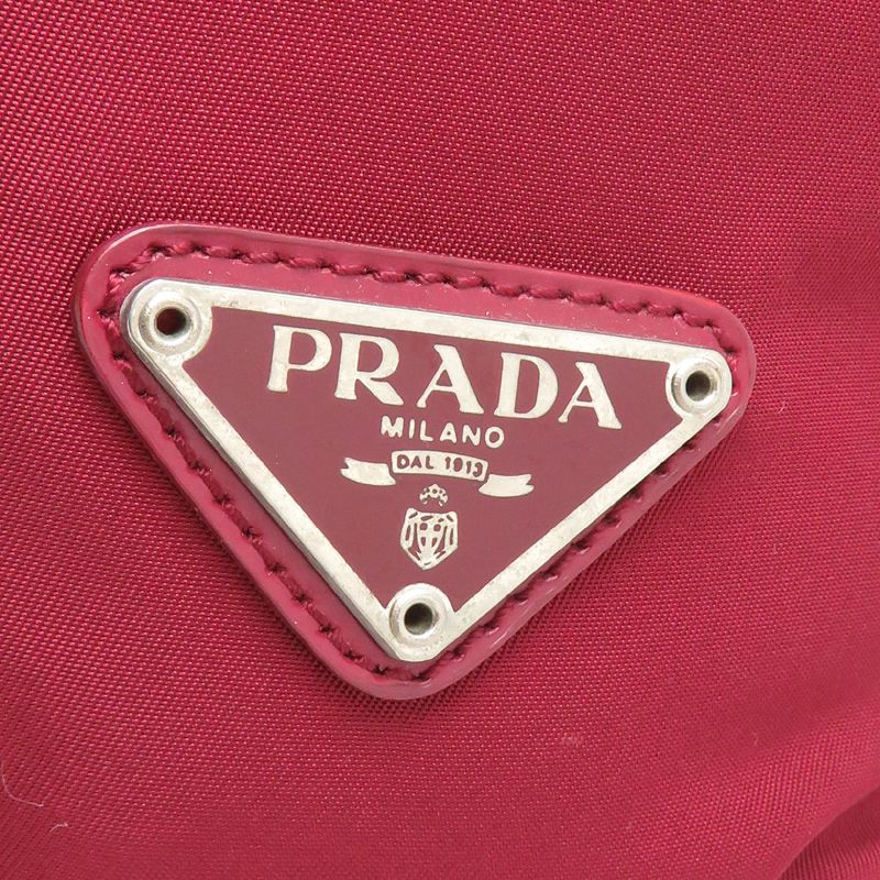 Prada Pouch Nylon Red