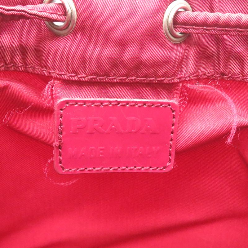 Prada Pouch Nylon Red