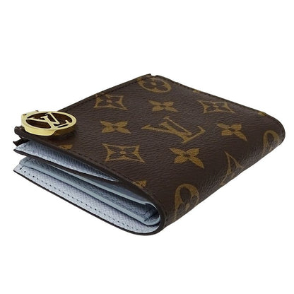 Louis Vuitton Wallet Monogram Bifold Portefeuille Lisa Blue-olympe