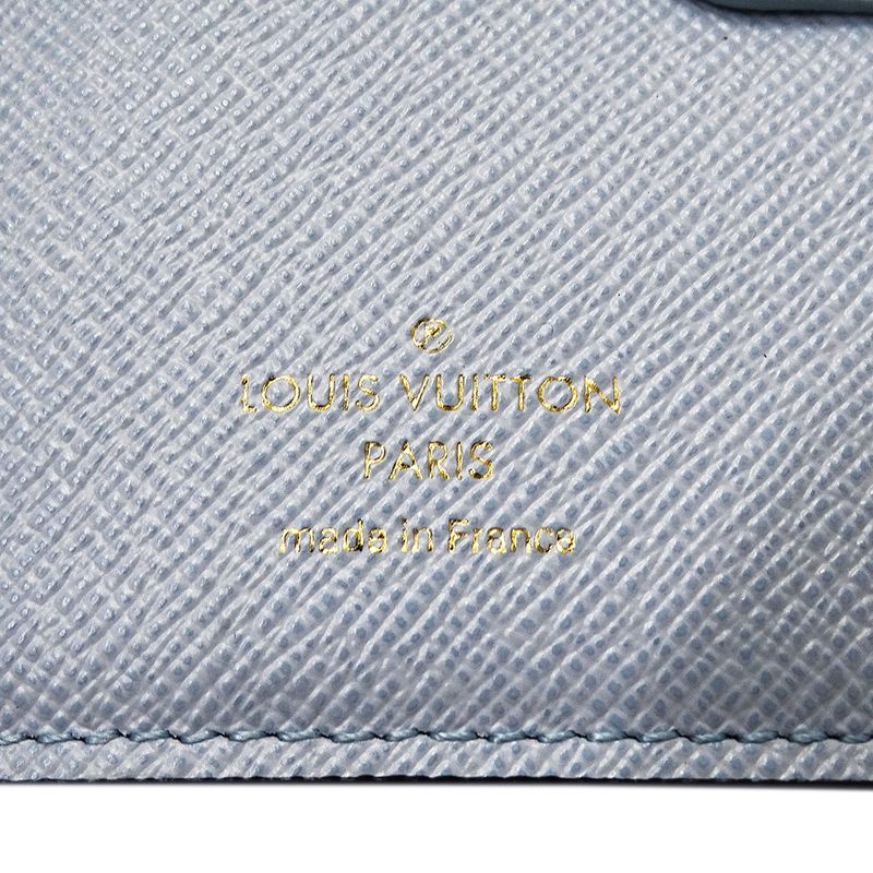Louis Vuitton Wallet Monogram Bifold Portefeuille Lisa Blue-olympe
