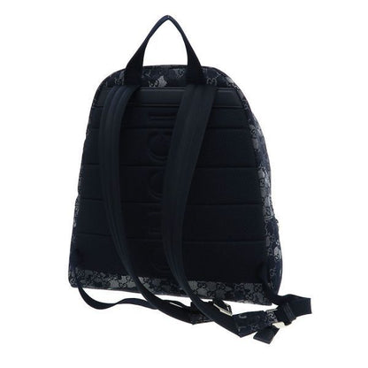 Gucci GG Denim Backpack Navy Blue