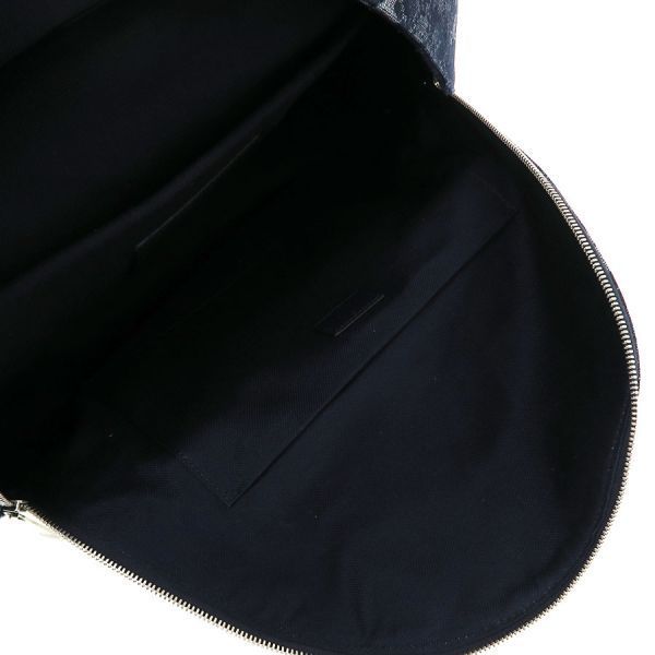 Gucci GG Denim Backpack Navy Blue