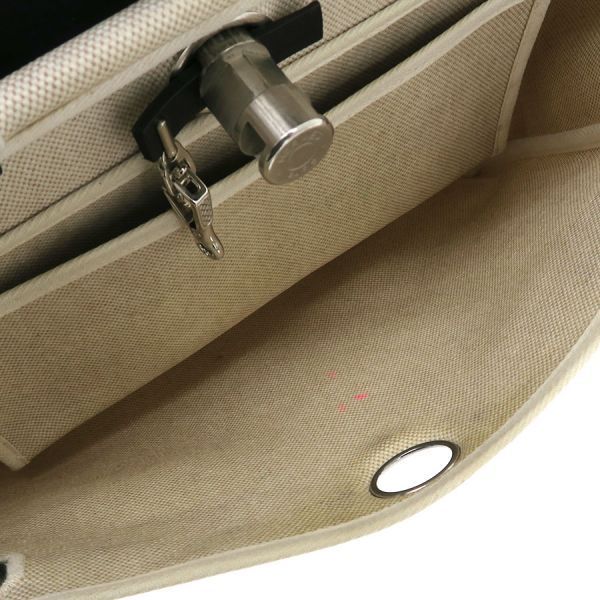 Hermes Herbag PM Leather Beige