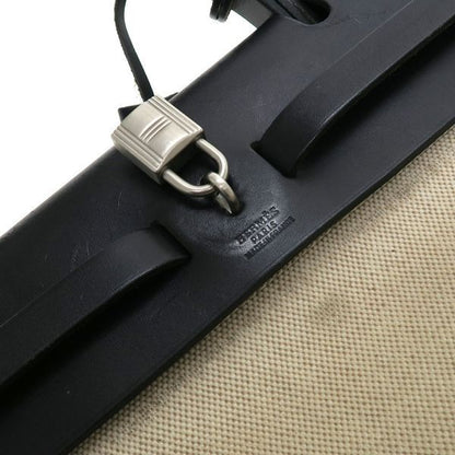 Hermes Herbag PM Leather Beige
