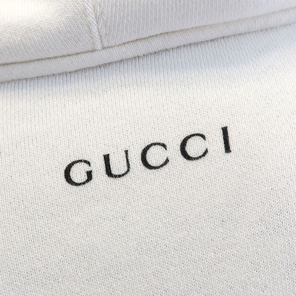 Gucci Hoodie Cotton White