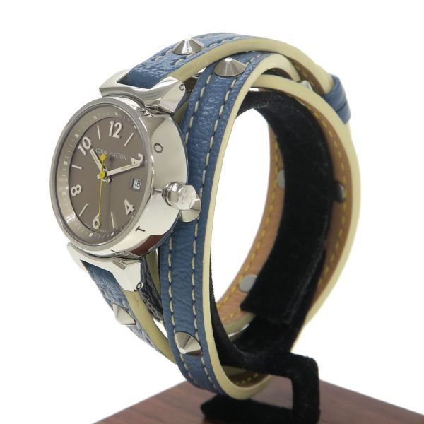 Louis Vuitton Tambour Watch Tumbler Maintenance Polished Leather